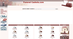 Desktop Screenshot of funeral-caskets.us